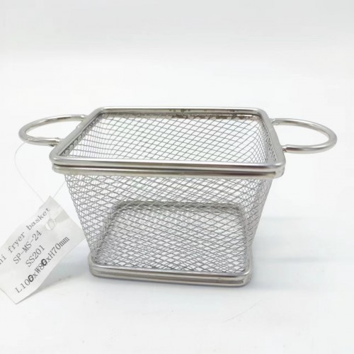 铜川Mini Squarenss Fry Basket SP-MS-24